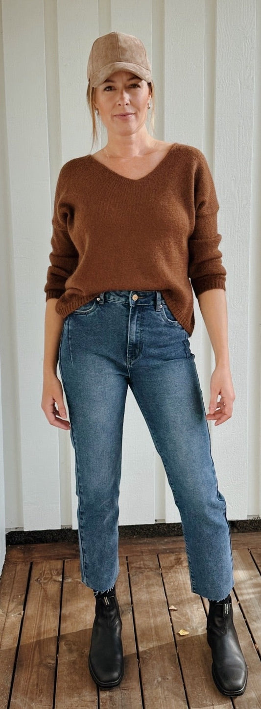 Jeans stretch cropped